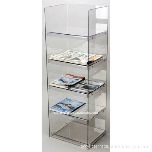 Clear Acrylic Tiers Display Tray